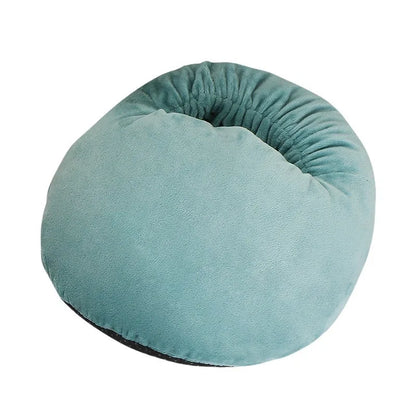 Calentador de pies eléctrico de felpa con calefacción USB, se puede conectar a un banco de energía para calentarse en invierno